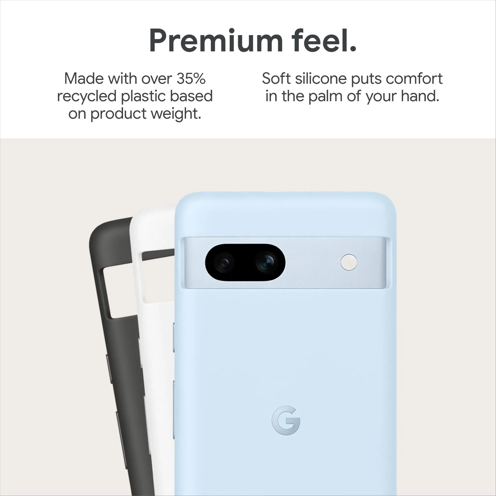 Google Pixel 7a Case (Charcoal)