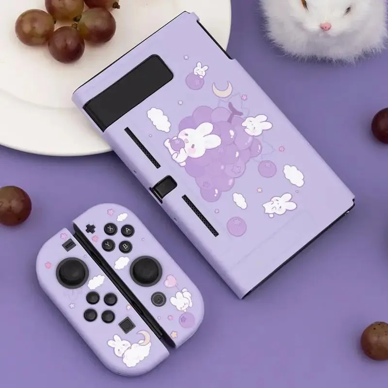 Grape Bunnies Case - Nintendo Switch