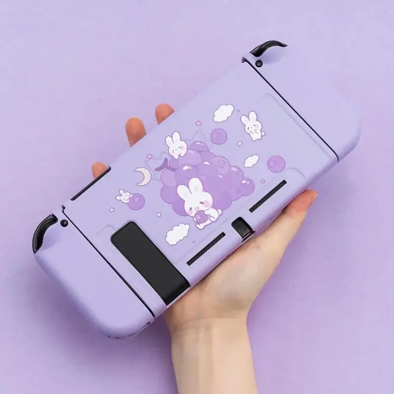 Grape Bunnies Case - Nintendo Switch