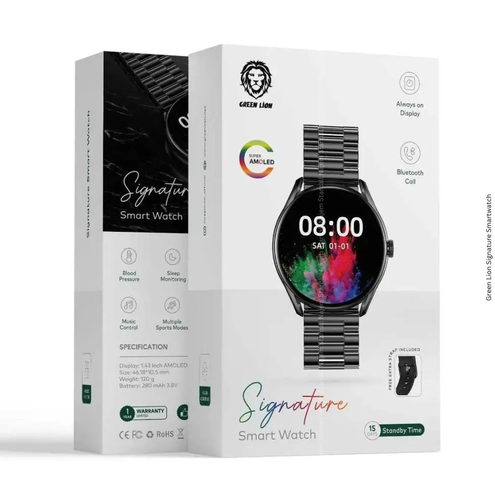 GREEN LION SIGNATURE SMART WATCH