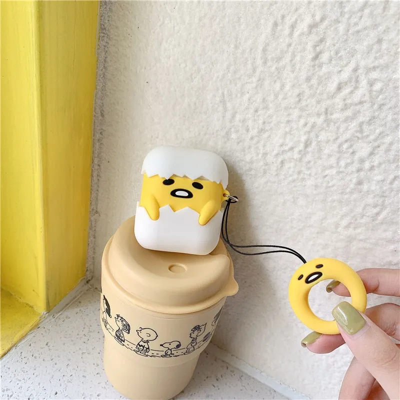 Gudetama Airpod Case Kawaii AirPods Case