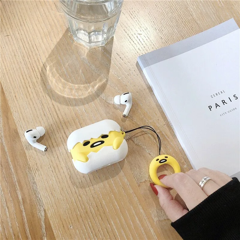 Gudetama Airpod Case Kawaii AirPods Case