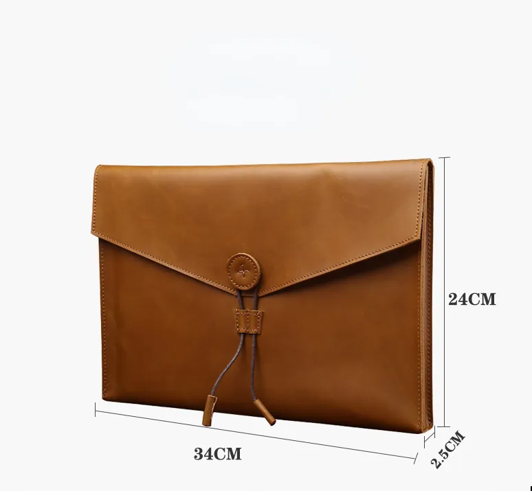 Handmad Leather Business Office Portfolio S121