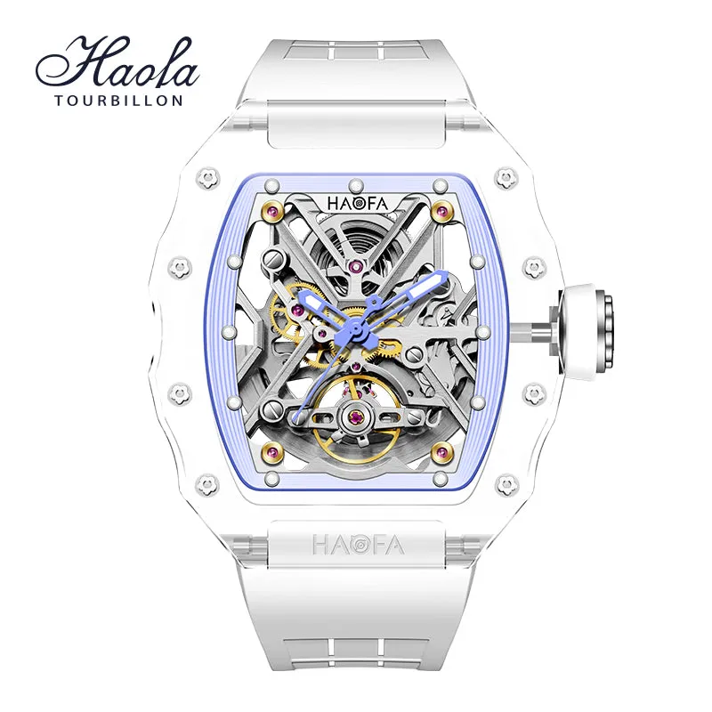 HAOFA All K9 Crystal Automatic Mechanical Watches Model 2202