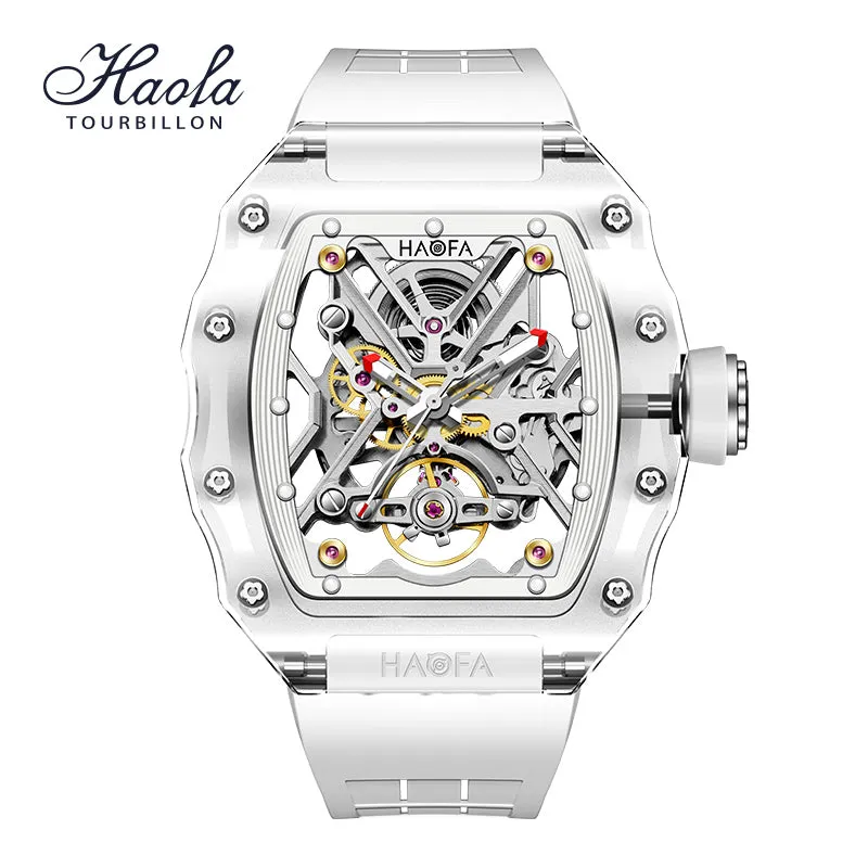 HAOFA All K9 Crystal Automatic Mechanical Watches Model 2202