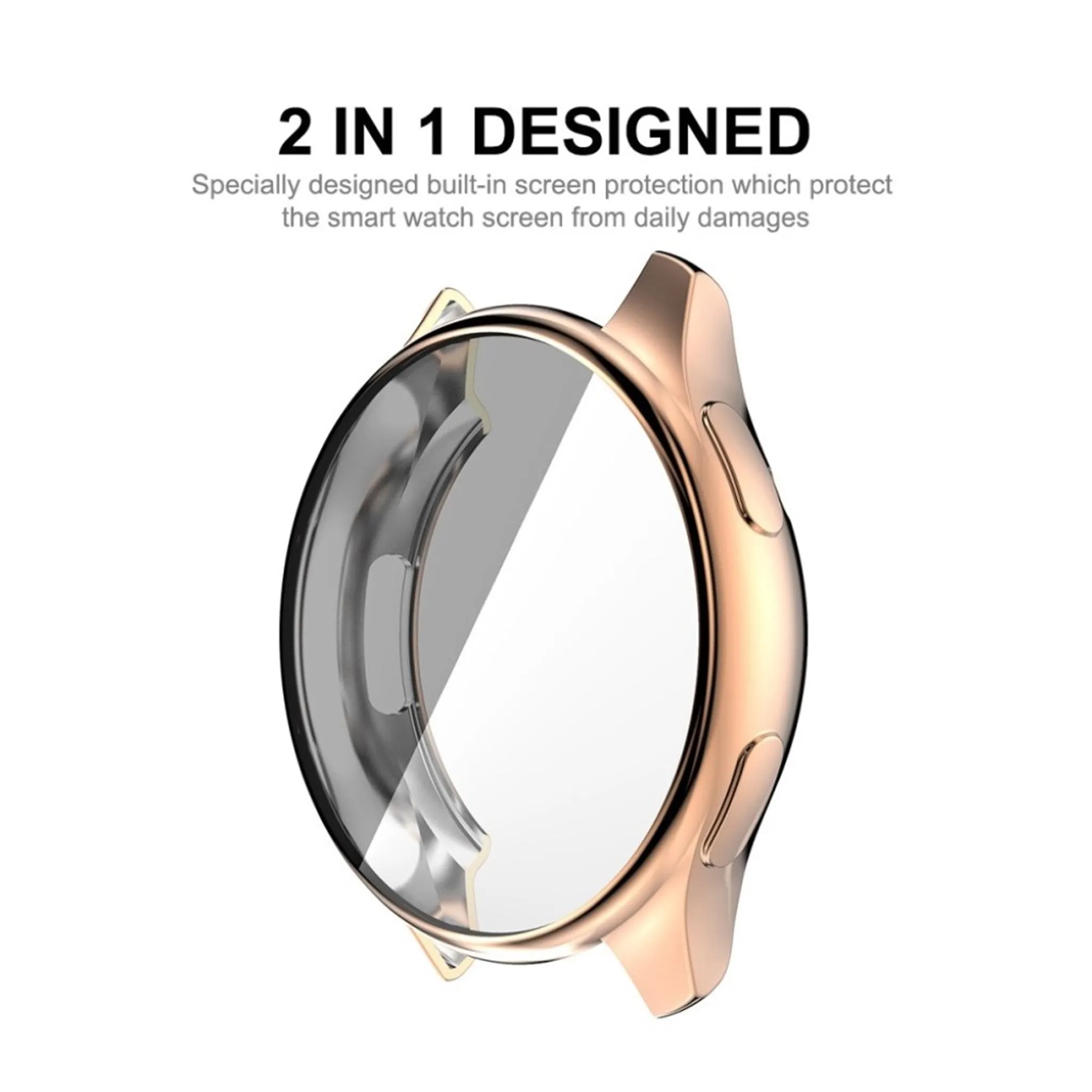 HAT PRINCE OnePlus Watch transparent cover - Gold