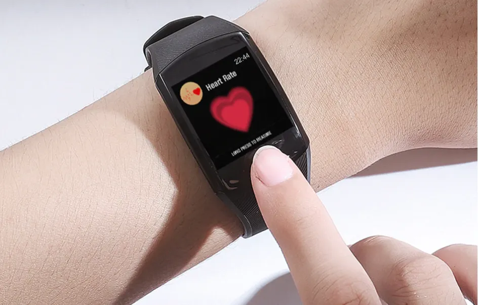 Heart Rate Monitor Smart watch With Camera