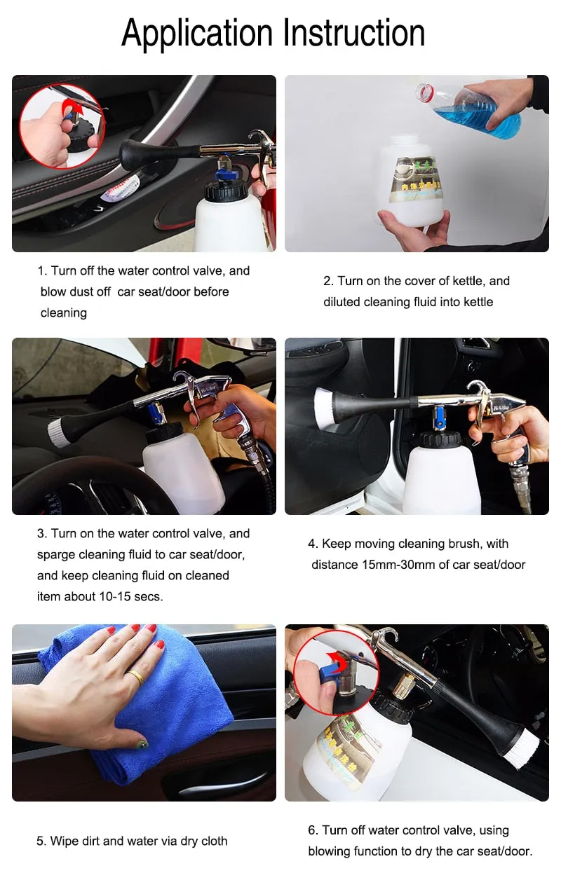 High Pressure Car Cleaning Gun