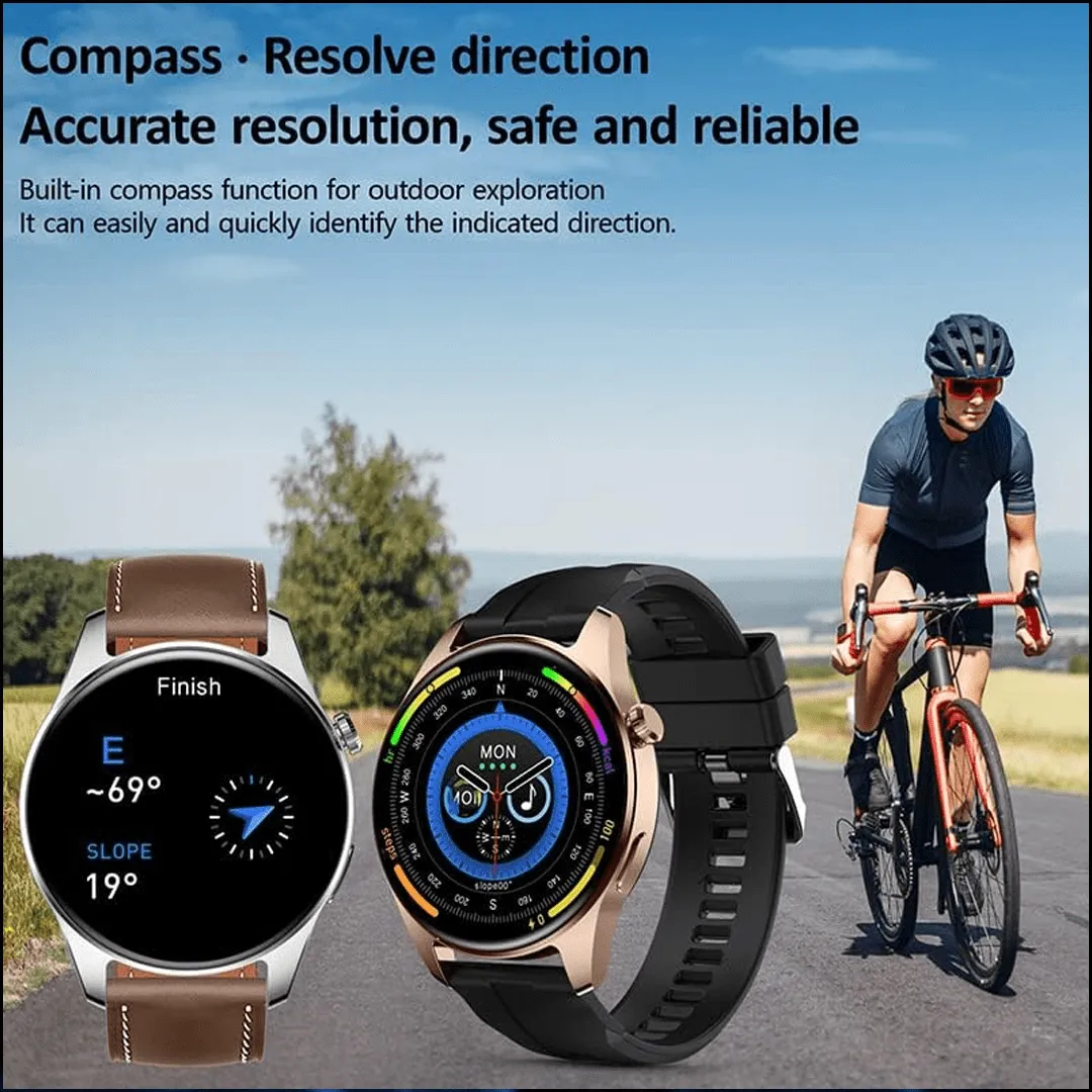 HK4 Hero LTPO AMOLED Ultra Smart Watch - 46MM