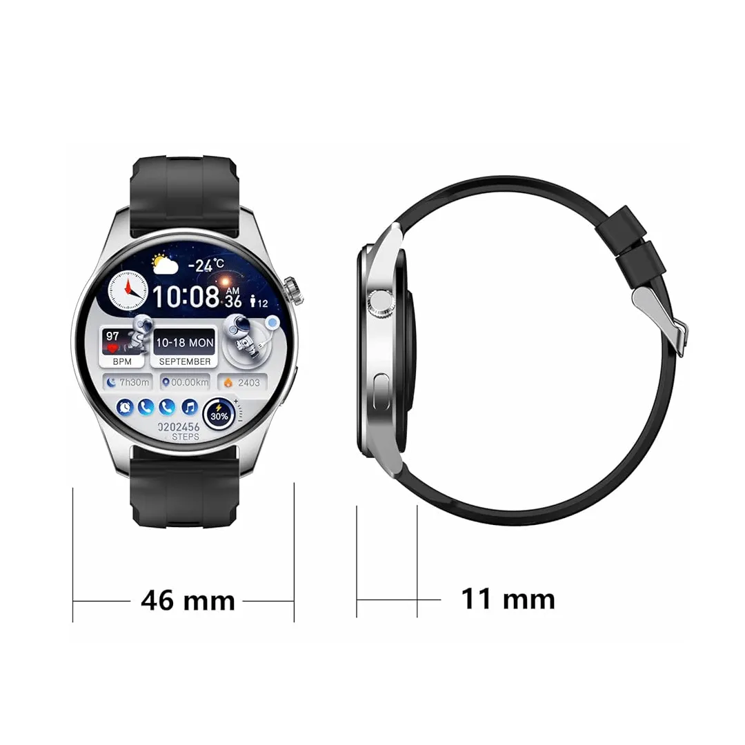 HK4 Hero LTPO AMOLED Ultra Smart Watch - 46MM