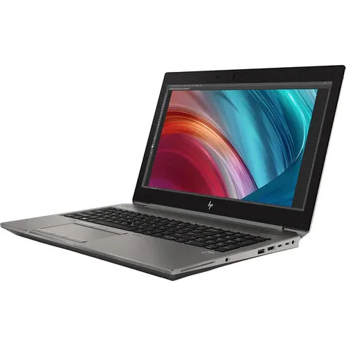 HP ZBook 15 G6 Studio Mobile Workstation - 15.6" IPS FHD (1080p) , Intel Core i7-9750U, Hexa-Core (6 Core), 32GB RAM, 512GB NVMe SSD, Nvidia Quadro T1000 4GB, HDMI, USB-C,  Windows 11 Pro - Turbo Silver - Grade A (Certified Refurbished) - 1 Year Warranty