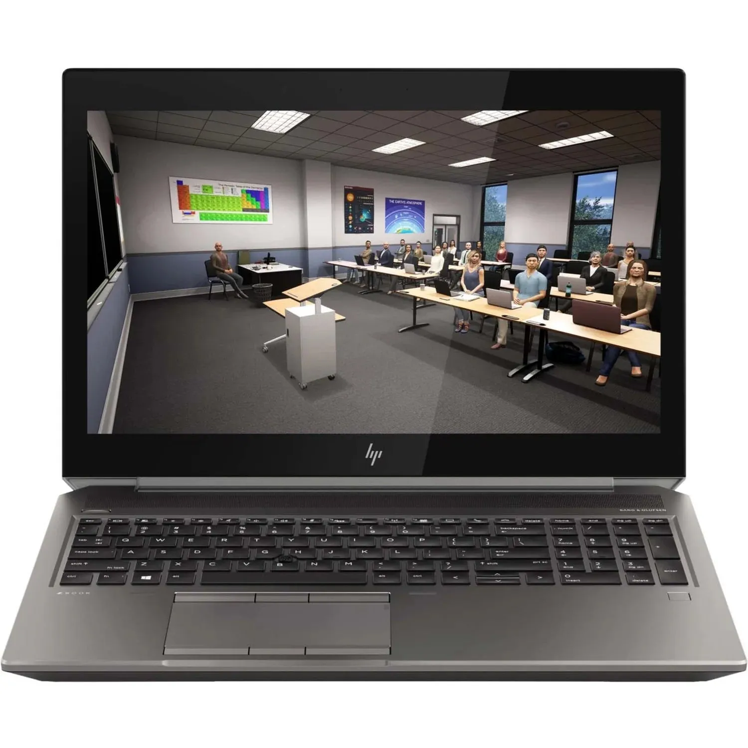 HP ZBook 15 G6 Studio Mobile Workstation - 15.6" IPS FHD (1080p) , Intel Core i7-9750U, Hexa-Core (6 Core), 32GB RAM, 512GB NVMe SSD, Nvidia Quadro T1000 4GB, HDMI, USB-C,  Windows 11 Pro - Turbo Silver - Grade A (Certified Refurbished) - 1 Year Warranty