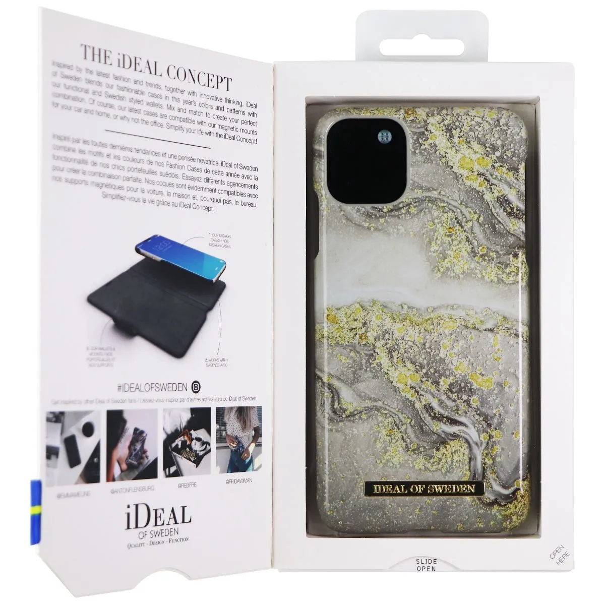 iDeal of Sweden Luxury Case for Apple iPhone 11 Pro Max - Sparkle Greige Marble