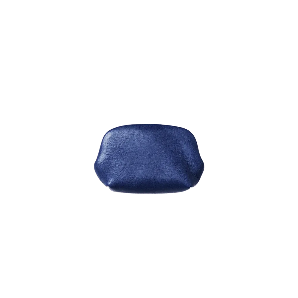 Indigo Mini Gamaguchi Coin Case