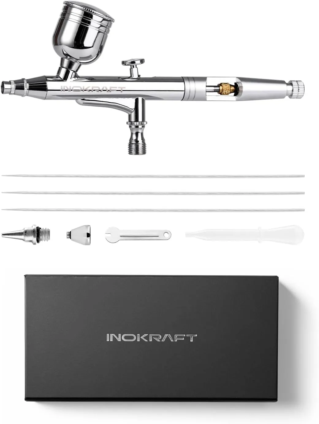 InoKraft Airbrush Kit with Air Compressor