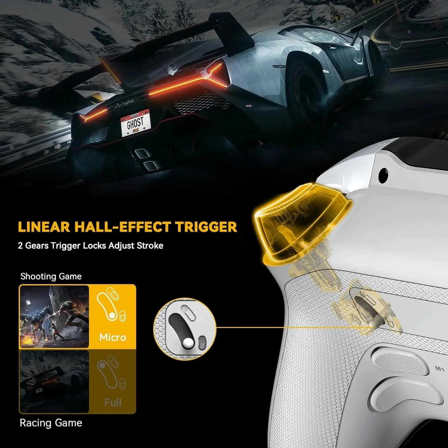 Interactive Wireless Gaming Controller: Hall Effect Stick