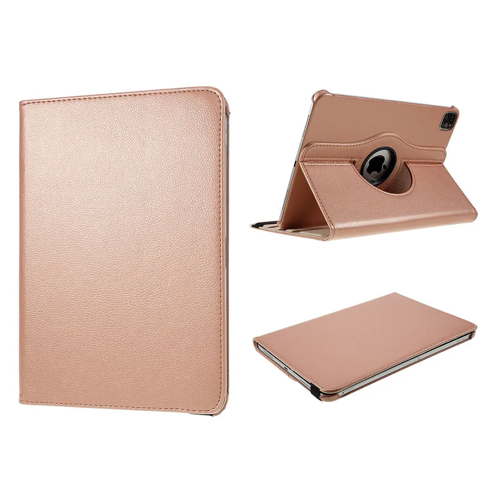 iPad Air (2020) 360 degree rotatable leather case - Rose Gold