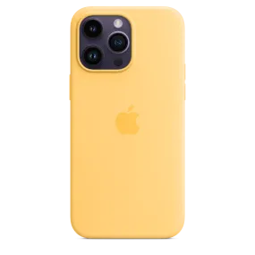 iPhone 14 Pro Max Silicone Case with MagSafe - Sunglow