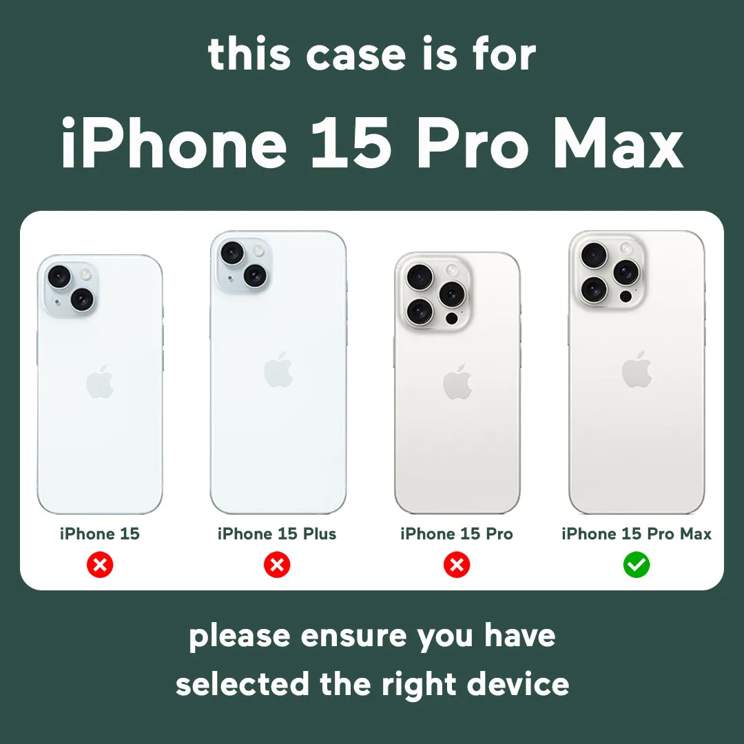 iPhone 15 Pro Max MagSafe case - Split Silicone