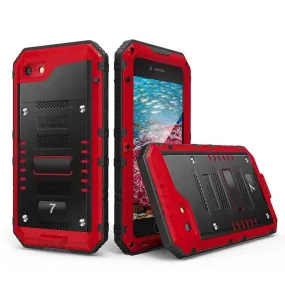 iPhone 7 Plus Cases Red Waterproof Gorilla Case