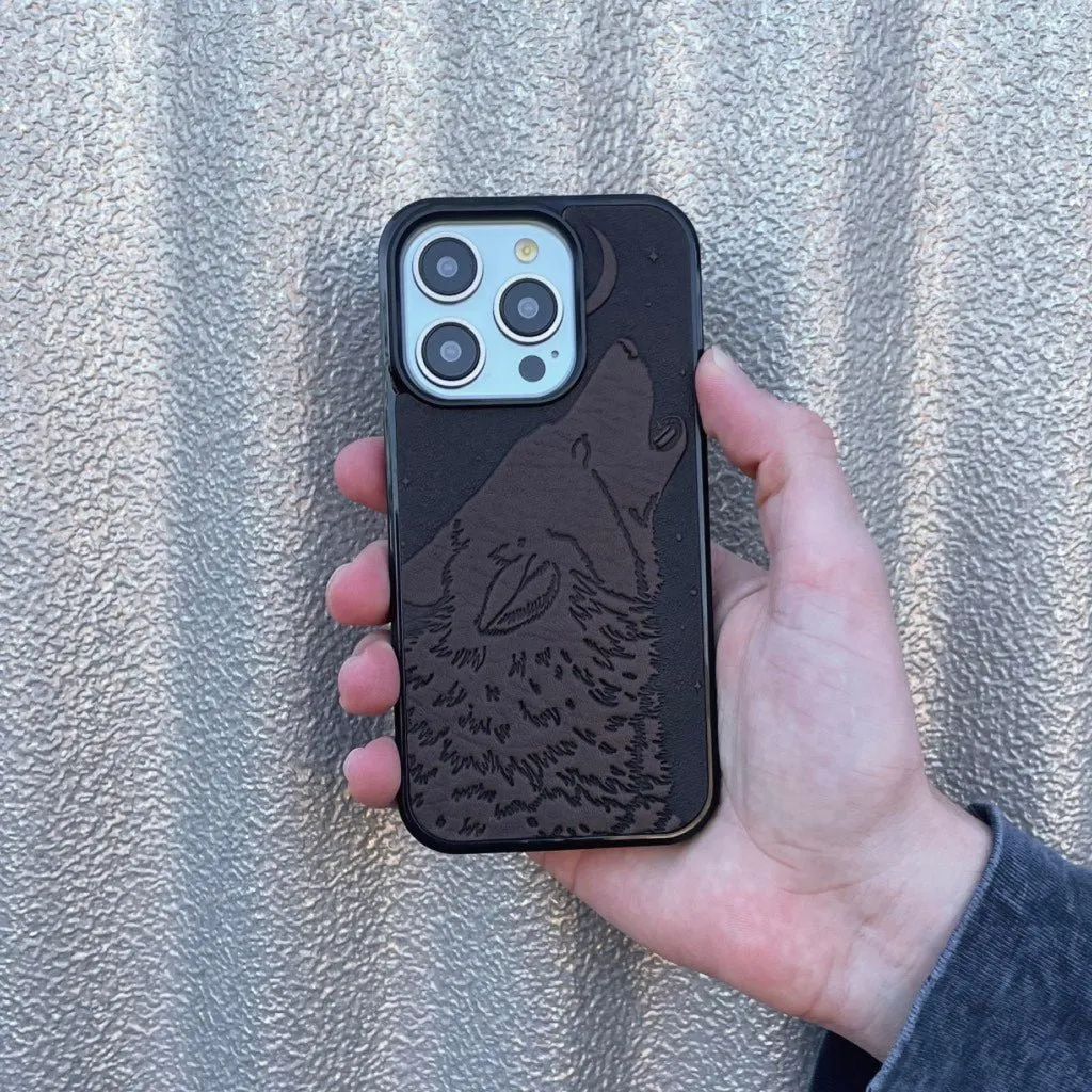 iPhone Case, Singing Wolf