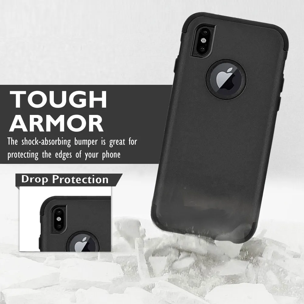 iPhone X protective cases Heavy Duty Military Grade Armor Case Cover