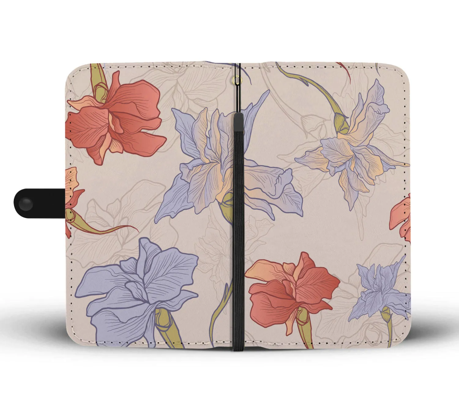 Iris Art Phone Wallet Case