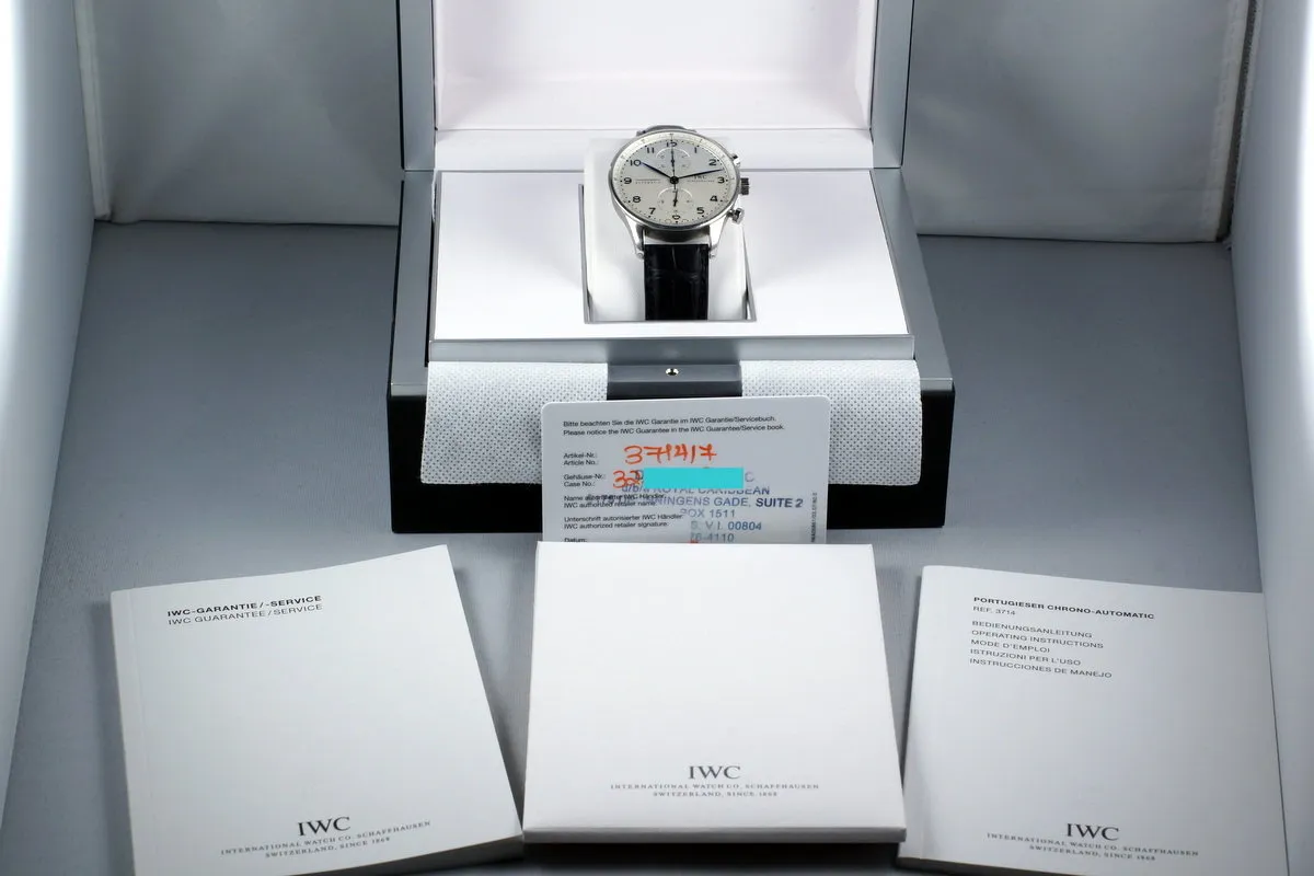 IWC Portuguese IW371417 with Box and Papers