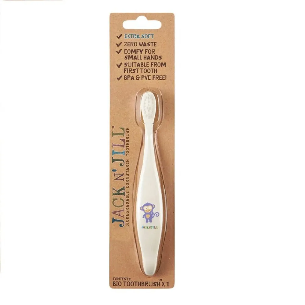 Jack N' Jill Biodegradable Children Monkey Toothbrush