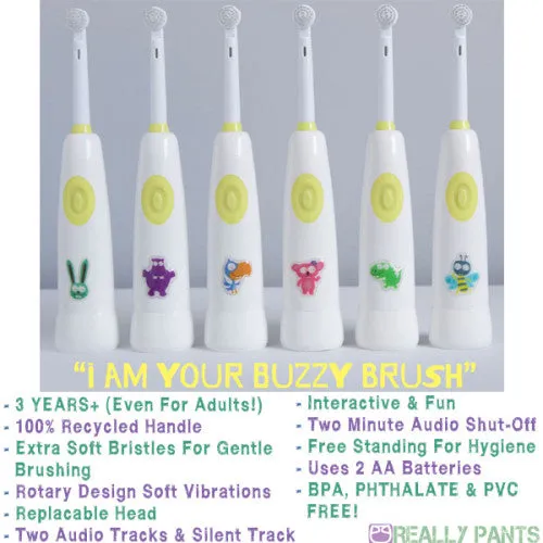 Jack N' Jill Buzzy Brush Musical Electric Toothbrush