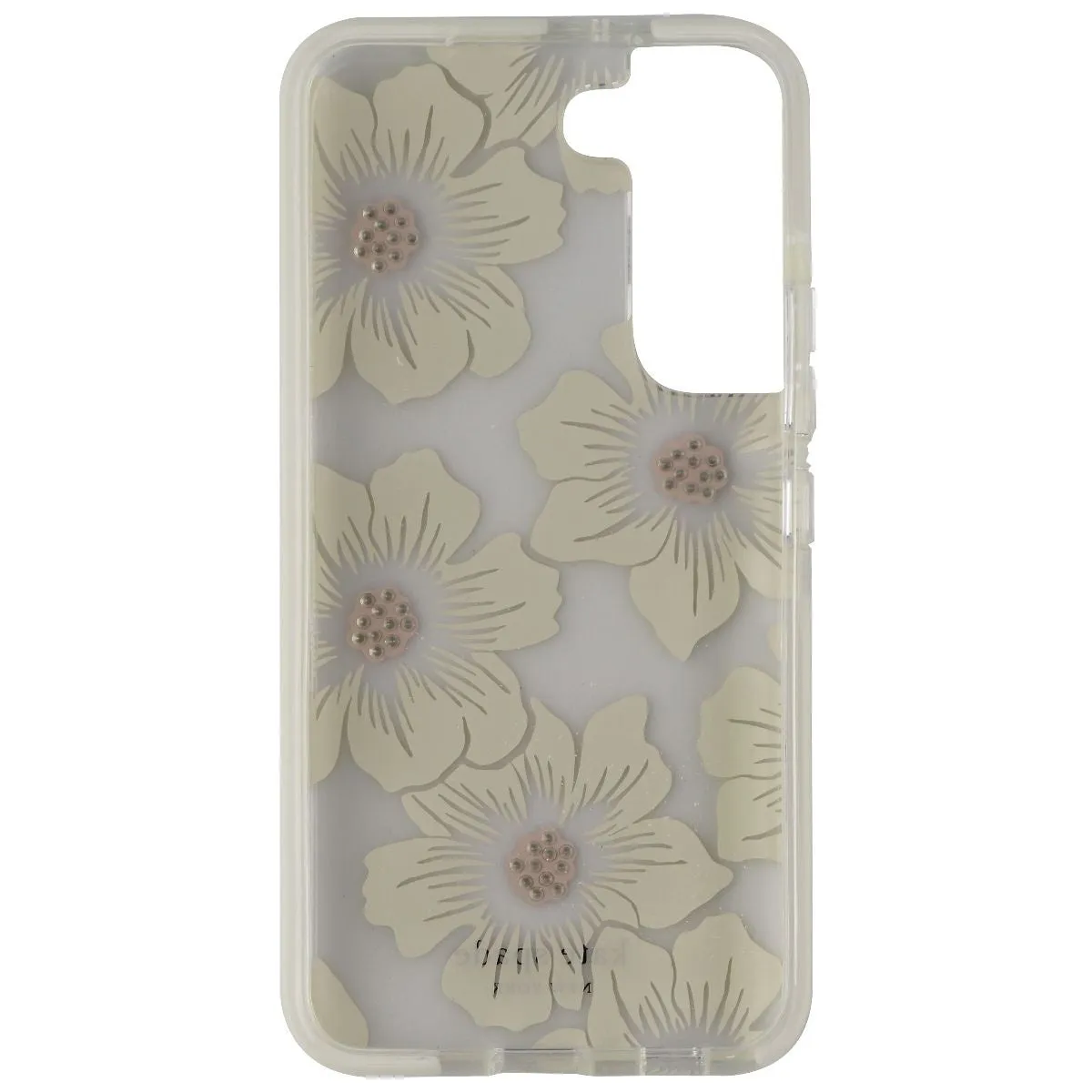 Kate Spade Defensive Hardshell Case for Galaxy S22 - Hollyhock Floral