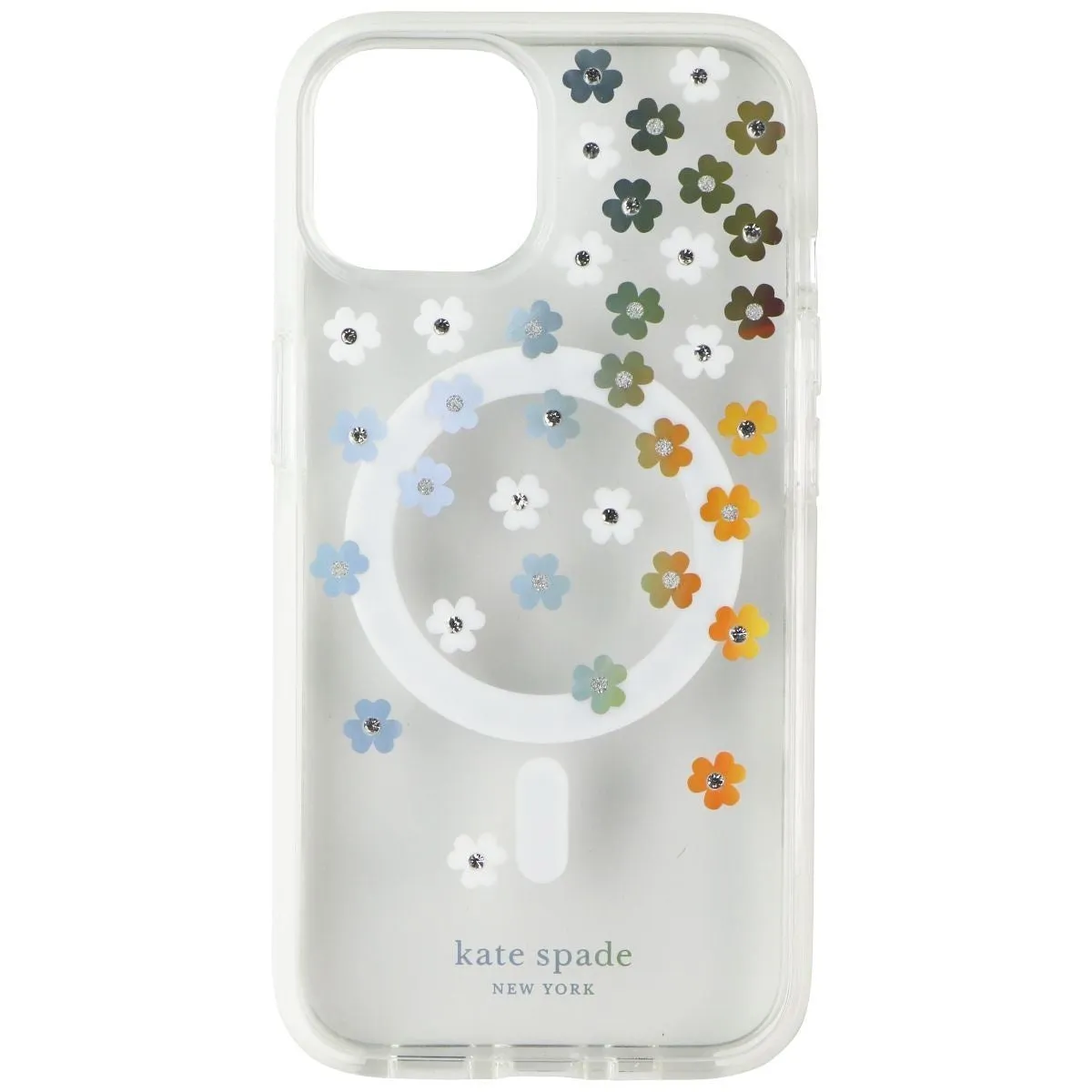 Kate Spade Defensive Hardshell Case for MagSafe for iPhone 14 Scattered Flowers