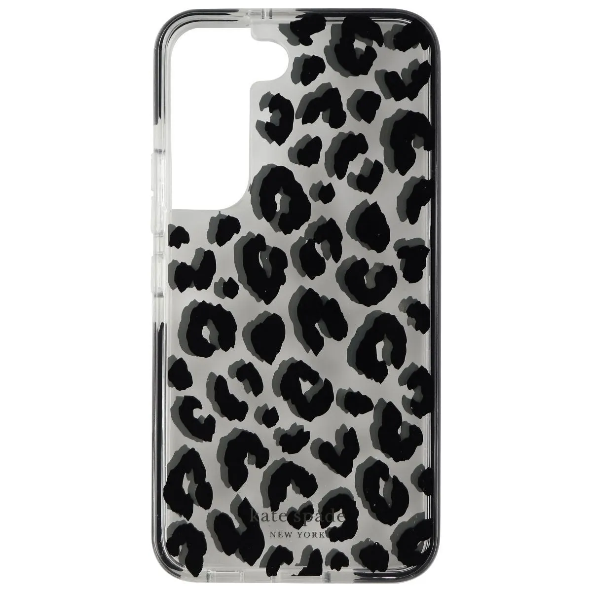 Kate Spade Defensive Hardshell Case for Samsung Galaxy S22 - City Leopard/Clear