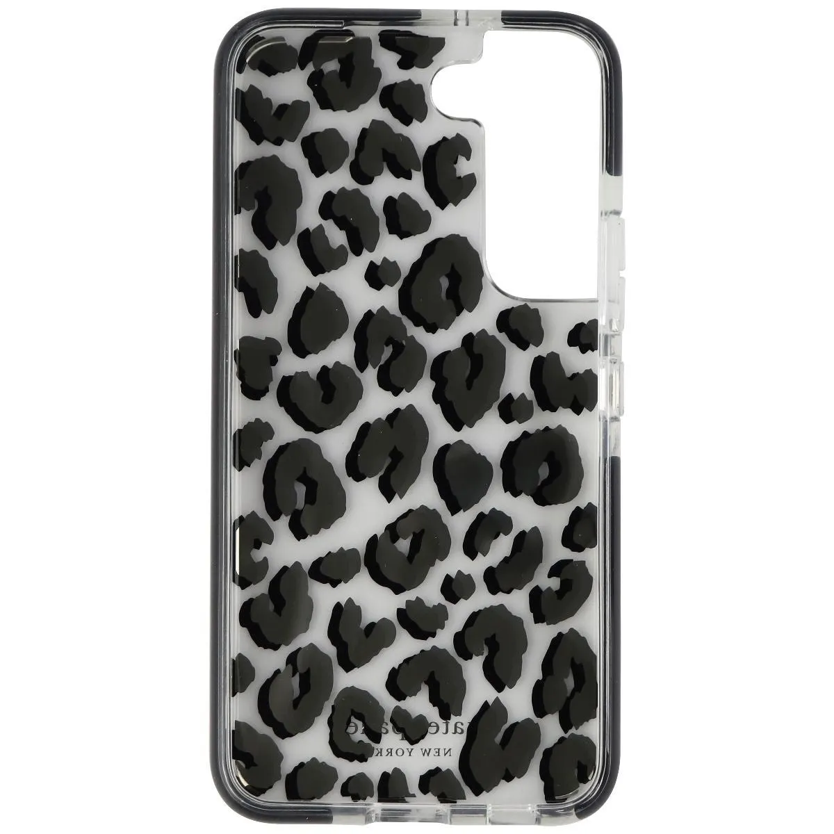 Kate Spade Defensive Hardshell Case for Samsung Galaxy S22 - City Leopard/Clear