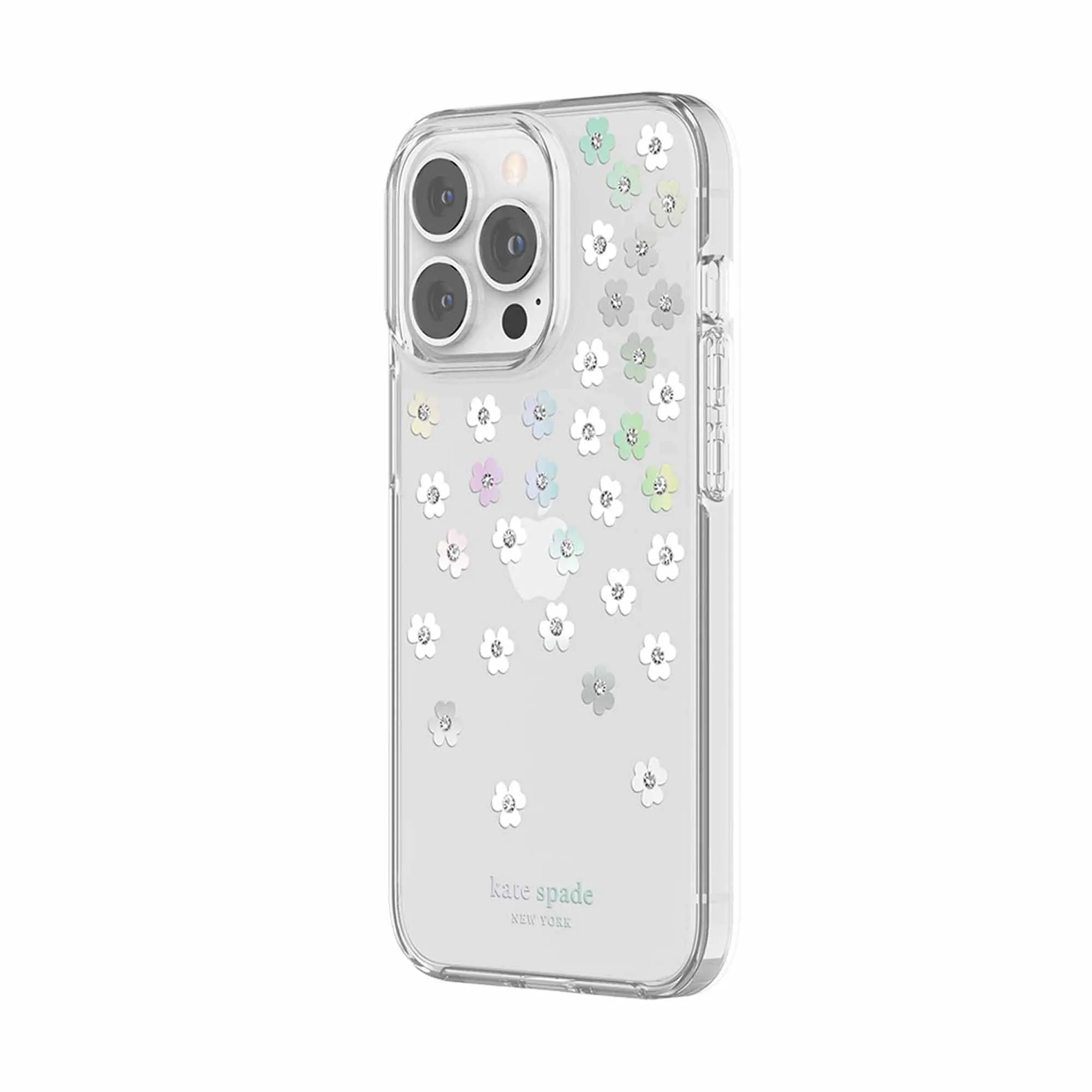 Kate Spade New York Protective Hardshell Case for iPhone 13 Pro 6.1" 5G - Scattered Flowers (Barcode: 191058145598 )