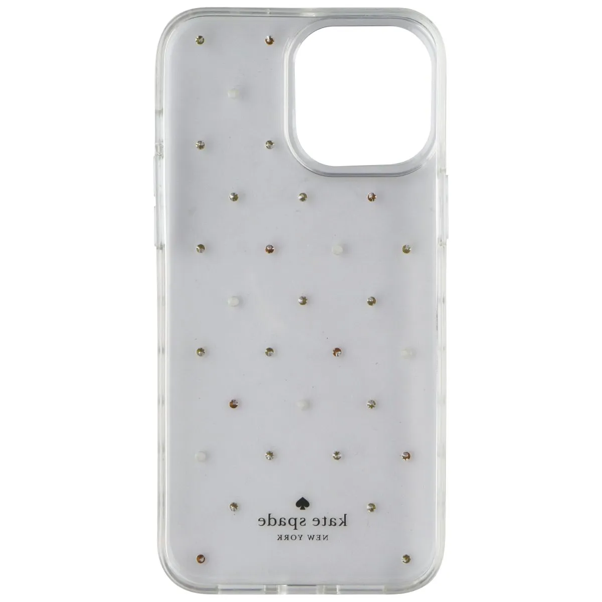 Kate Spade Protective Case for Apple iPhone 13 Pro Max - Pin Dot Gems