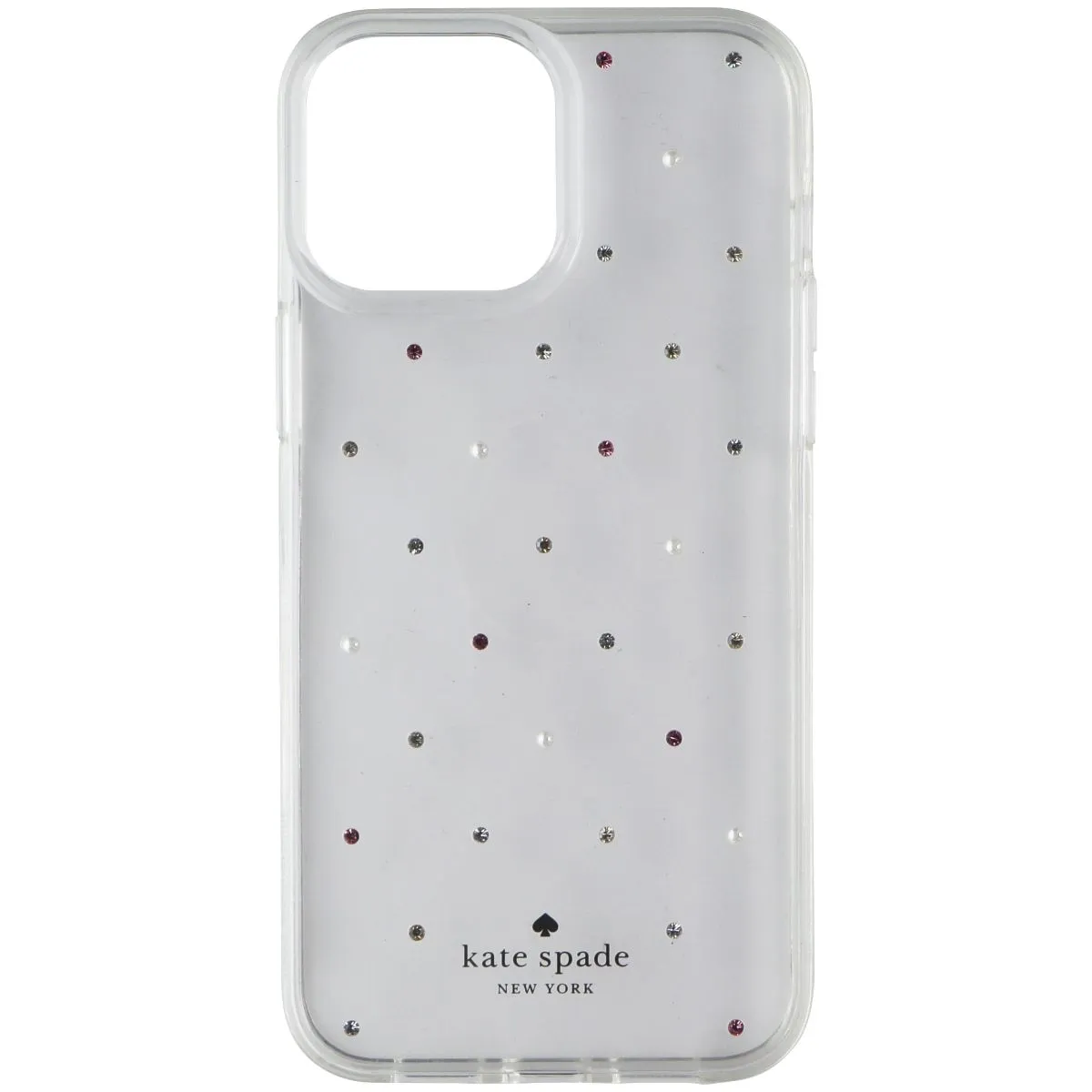 Kate Spade Protective Case for Apple iPhone 13 Pro Max - Pin Dot Gems