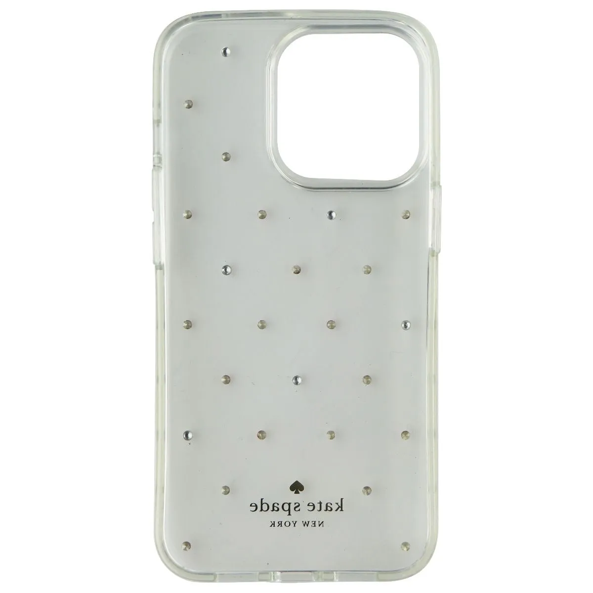 Kate Spade Protective Case for Apple iPhone 13 Pro - Pin Dot Gems / Clear