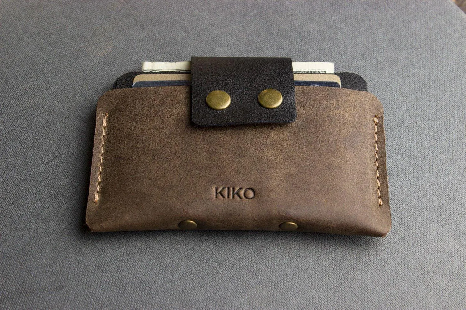 Kiko Leather Leather Card Case