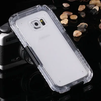 KISSCASE IP-68 Underwater Waterproof Case For Samsung S8 Plus Samsung Galaxy S6 Edge S7 Edge Cases Swimming Diving Phone Bags