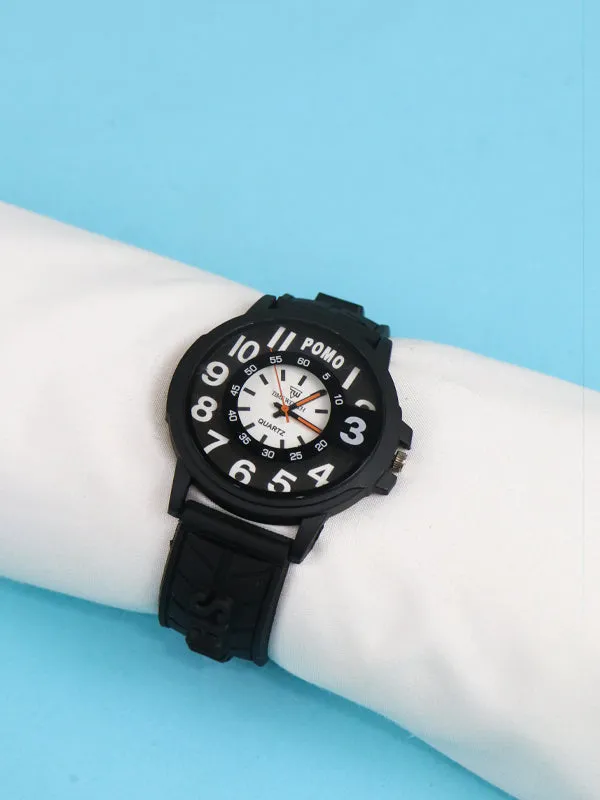 KWW07 Boys Wrist Watch Sport Black