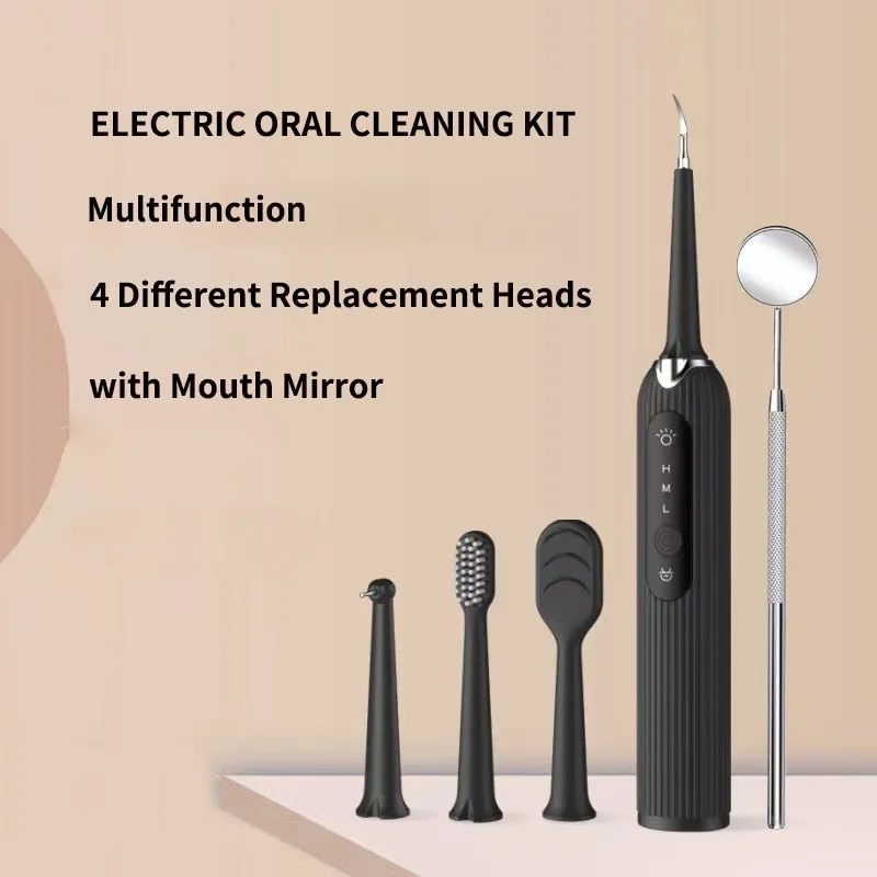 LED Sonic Electric Toothbrush Dental Scaler Teeth Whitening USB