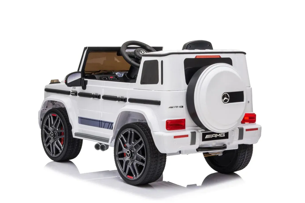 Licensed 2025 Mercedes AMG G63 | 24V Kids Ride On Car | 1 Seater | Upgraded | Leather Seat | Remote