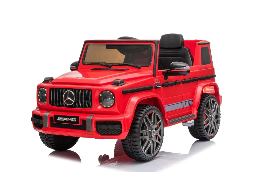 Licensed 2025 Mercedes AMG G63 | 24V Kids Ride On Car | 1 Seater | Upgraded | Leather Seat | Remote