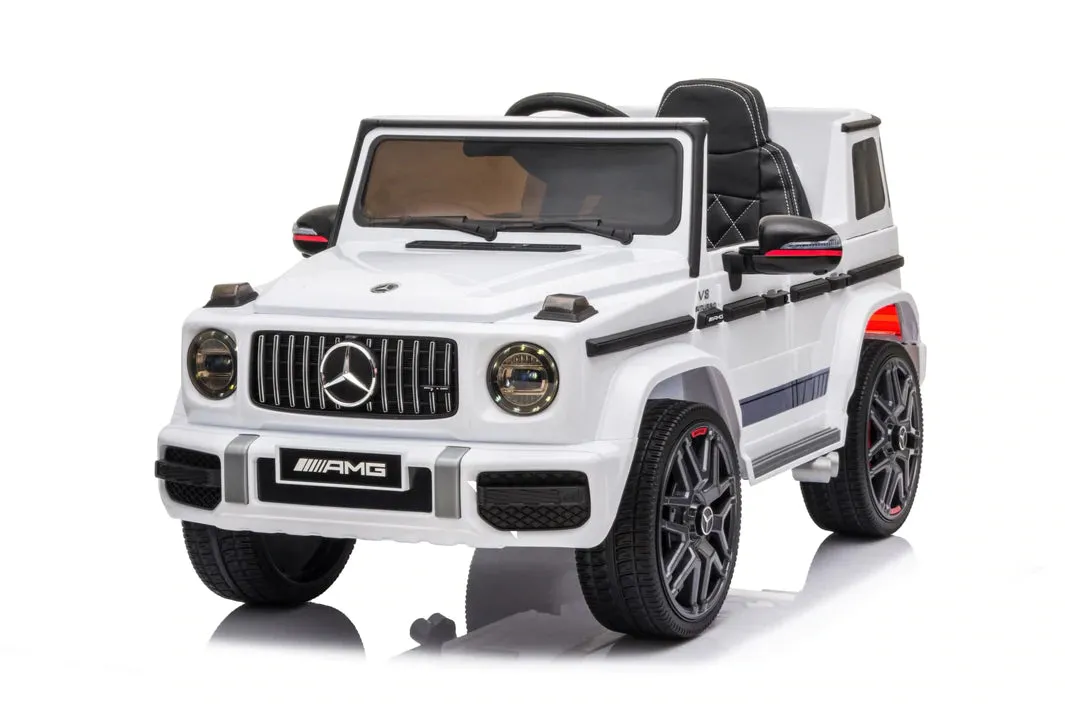 Licensed 2025 Mercedes AMG G63 | 24V Kids Ride On Car | 1 Seater | Upgraded | Leather Seat | Remote