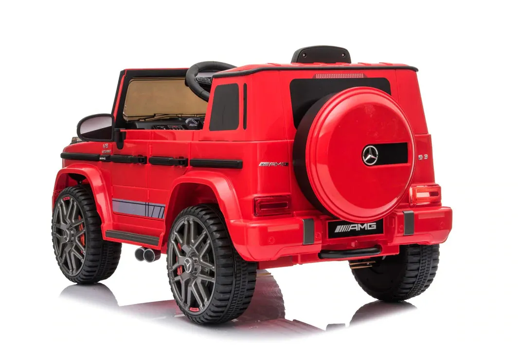 Licensed 2025 Mercedes AMG G63 | 24V Kids Ride On Car | 1 Seater | Upgraded | Leather Seat | Remote