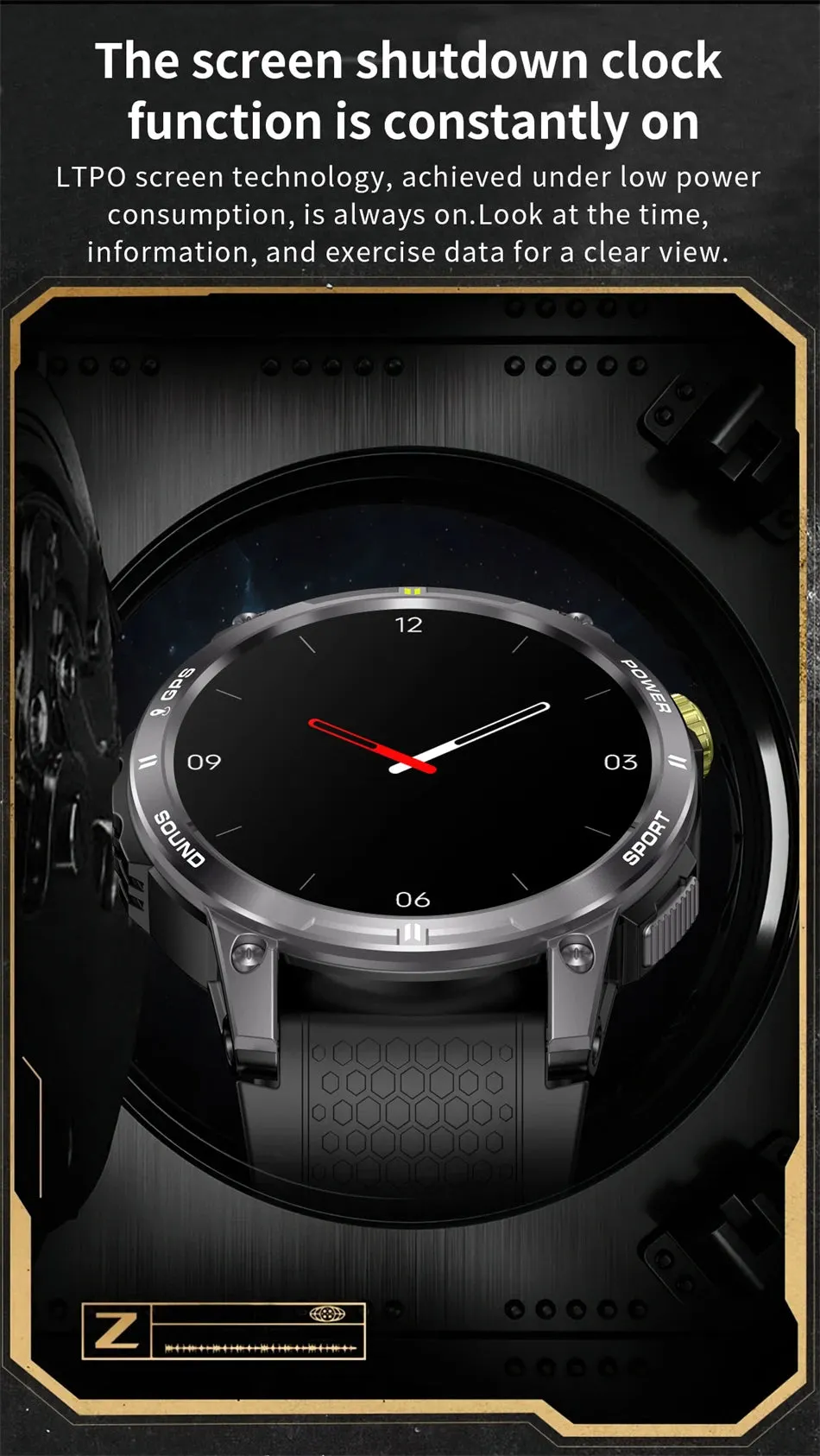 LIGE GPS Professional Sports Smartwatch