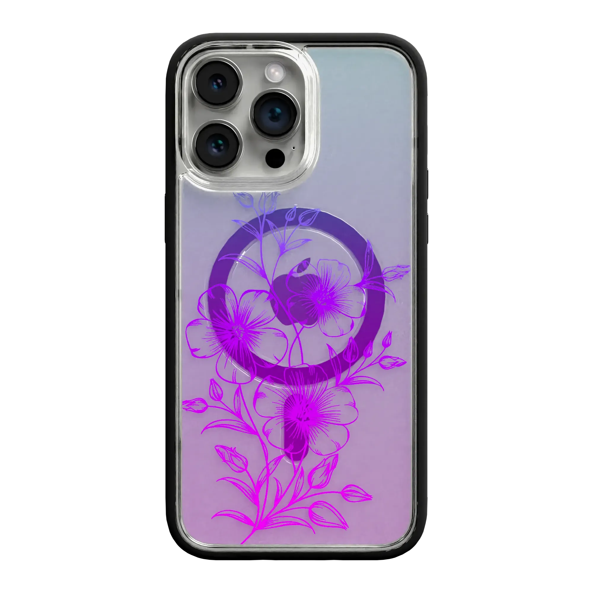 Lilac Haze | Protective MagSafe Case | Ombre Bouquet Collection for Apple iPhone 13 Series