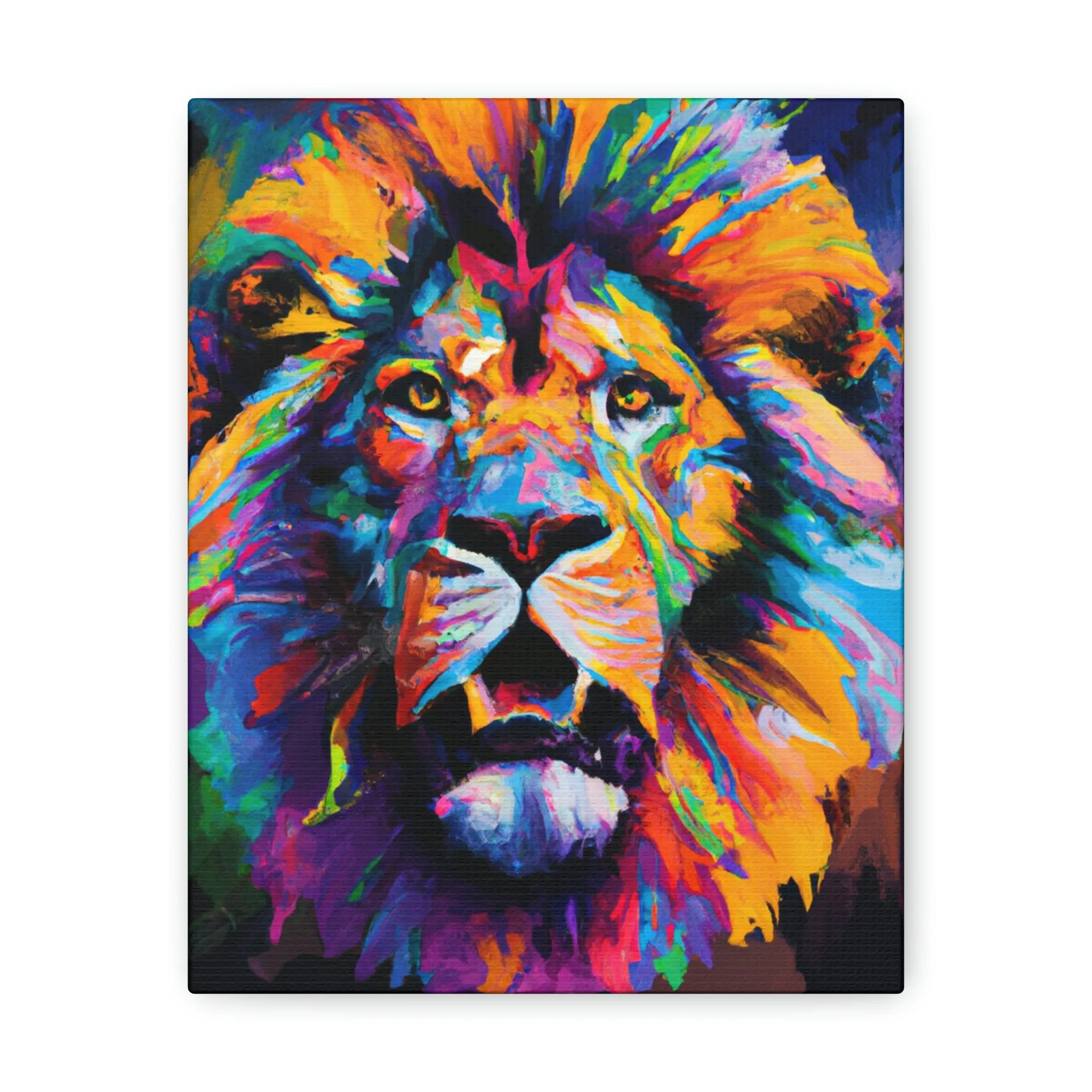 Lion Spectrum. - Canvas