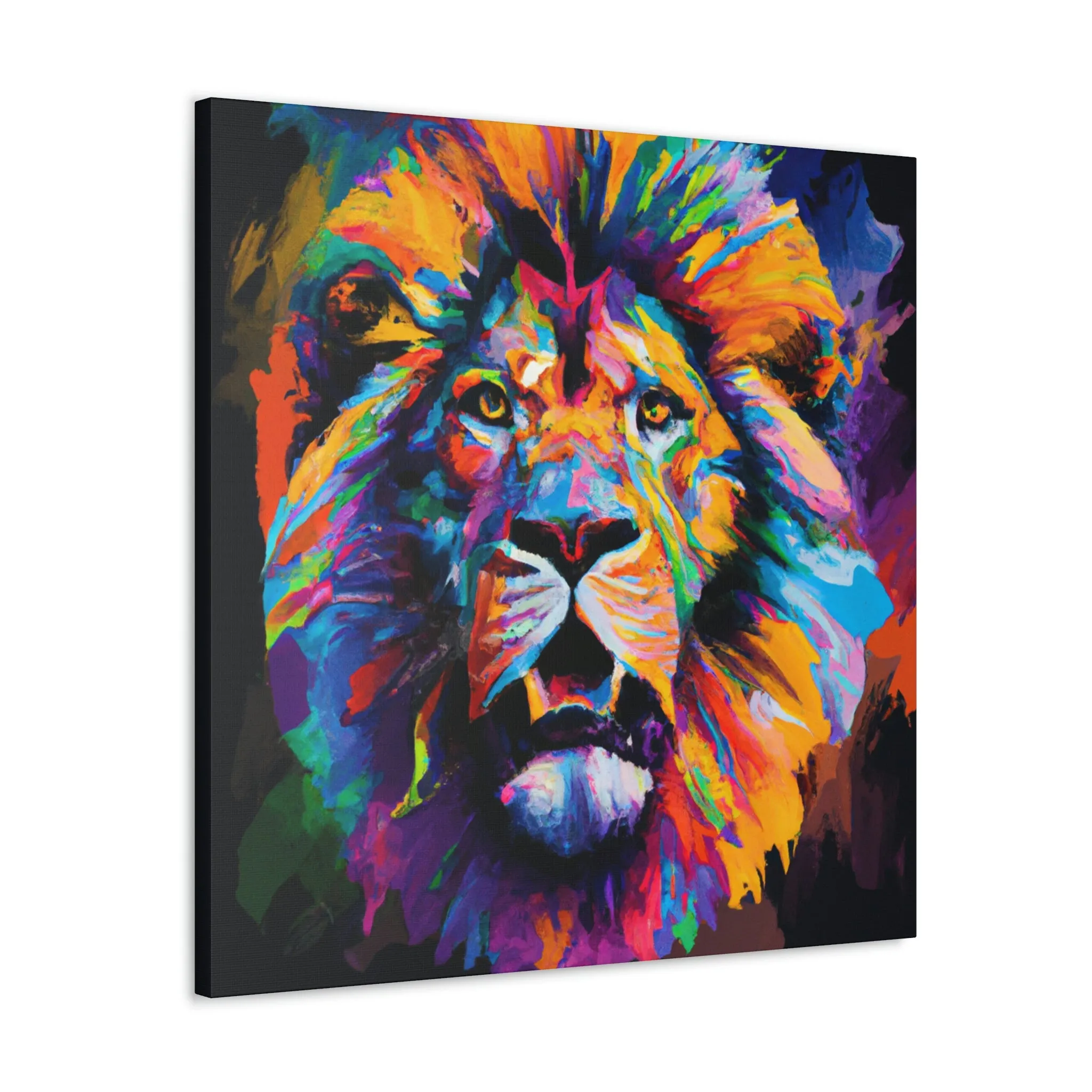 Lion Spectrum. - Canvas